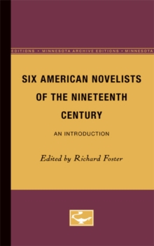 Image for Six American Novelists of the Nineteenth Century