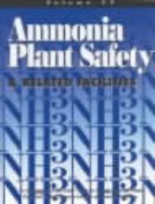 Image for Ammonia Plant Safety and Related Facilities