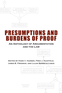 Image for Presumptions and Burdens of Proof