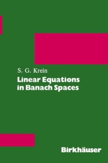 Image for Linear Equations in Banach Spaces