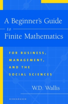Image for A Beginner's Guide to Finite Mathematics