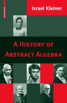 Image for History of abstract algebra