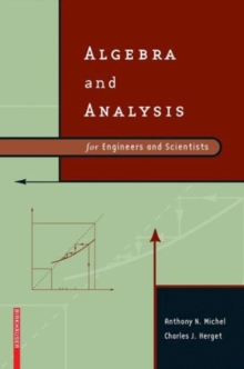 Image for Algebra and Analysis for Engineers and Scientists