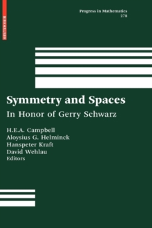 Image for Symmetry and spaces  : in honor of Gerry Schwarz