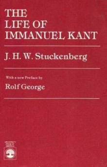 Life of Immanuel Kant
