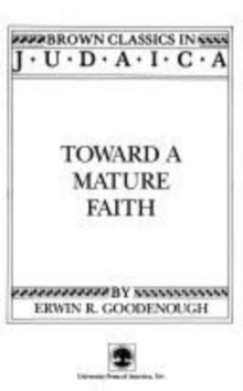 Toward a Mature Faith