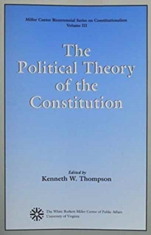 Political Theory of the Constitution