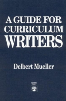 Guide for Curriculum Writers