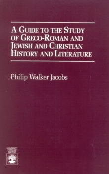 Guide to the Study of Greco-Roman and Jewish