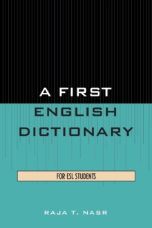 Image for A First English Dictionary : For ESL Students