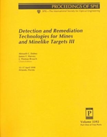 Image for Detection and Remediation Technologies for Mines and Minelike Targets III