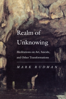 Image for Realm of unknowing: meditations on art, suicide, and other transformations