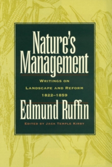 Image for Nature's Management