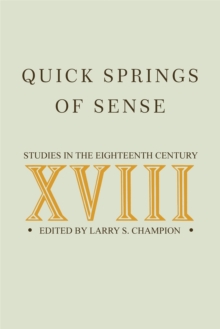 Image for Quick Springs of Sense
