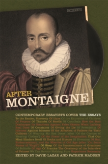 Image for After Montaigne : Contemporary Essayists Cover the Essays