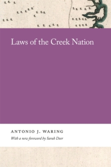 Image for Laws of the Creek Nation