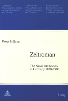 Novel and Society in Germany 1830-1900