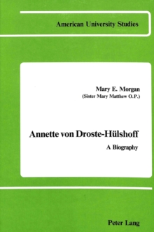 Image for Annette Von Droste-Huelshoff