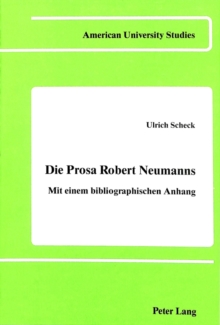 Image for Die Prosa Robert Neumanns