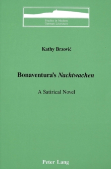 Image for Bonaventura's Nachtwachen : A Satirical Novel