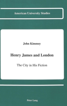 Image for Henry James and London