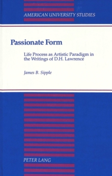 Image for Passionate Form