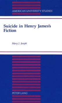 Image for Suicide in Henry James's Fiction