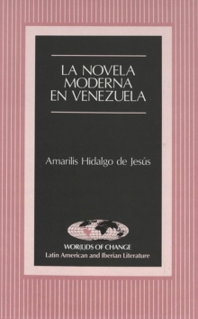 Image for La Novela Moderna en Venezuela