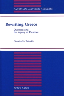 Image for Rewriting Greece