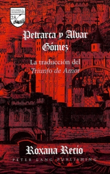 Image for Petrarca y Alvar Gomez