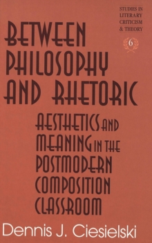 Image for Between Philosophy and Rhetoric