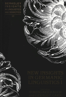 Image for New Insights in Germanic Linguistics I