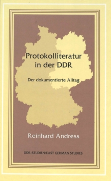 Protokolliteratur in Der DDR