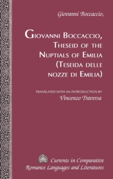 Image for Theseid of the Nuptials of Emilia Teseida Delle Nozze Di Emilia