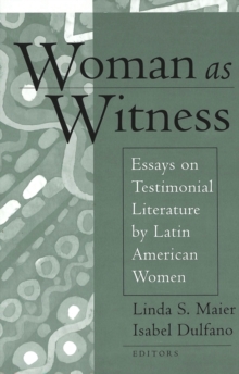Image for Woman as Witness
