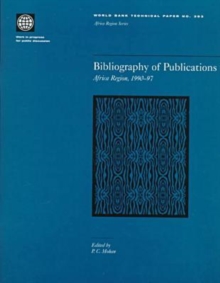Image for Bibliography of Publications