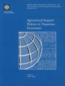 Image for Agricultural Support Policies in Transition Economies
