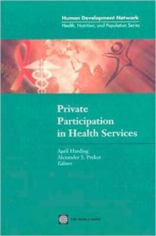 Image for Private Participation in Health Services