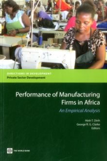 Image for Quantitative Analyses of the Performance of Manufacturing Firms in Africa