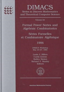 Formal Power Series and Algebraic Combinatorics