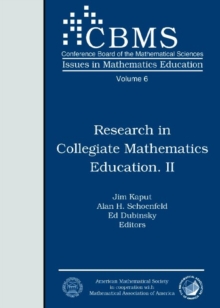 Research in Collegiate Mathematics Education II