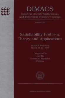 Image for Satisfiability problem  : theory and application