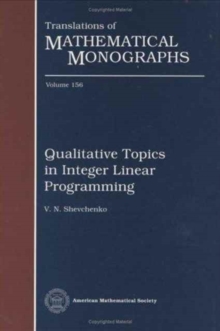 Image for Qualitative Topics in Integer Linear Programming