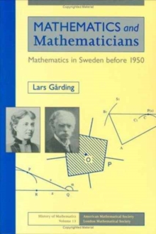Mathematics and Mathematicians