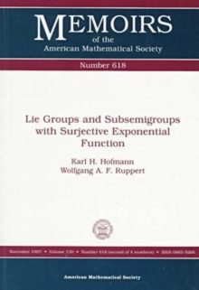 Image for Lie Groups and Subsemigroups with Surjective Exponential Function