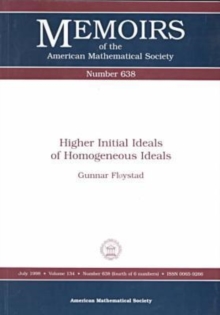 Image for Higher Initial Ideals of Homogeneous Ideals