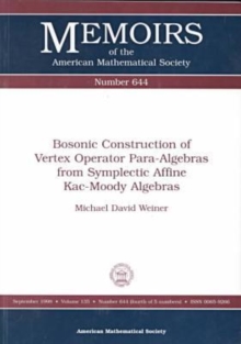 Bosonic Construction of Vertex Operator Par-algebras from Symplectic Affine Kac-Moody Algebras