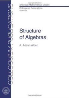 Structure of Algebras