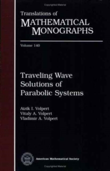 Traveling Wave Solutions of Parabolic Systems
