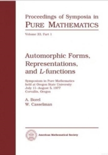 Automorphic Forms, Representations and L-functions